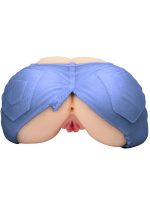 Afrodit Shop School Girls Jeans Etekli Suni Vajina Yapay Kalça Mastürbatör - Görsel 3