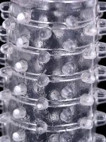 Afrodit Shop Şefaf Tırtıklı Penis Kkılıfı - Görsel 2