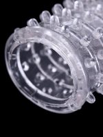 Afrodit Shop Şefaf Tırtıklı Penis Kkılıfı - Görsel 3