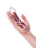 Afrodit Shop Sexus Çift Taraflı Cam Dildo 21 cm - Görsel 3
