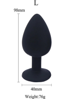 Afrodit Shop Silikon Anal Tıkaç L Boy