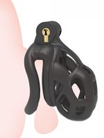 Afrodit Shop Siyah Ayarlanabilir Metal Penis Kafesi S Beden - Görsel 4