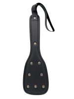 Afrodit Shop Siyah Deri Şaplak - Görsel 2