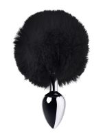 Afrodit Shop Siyah Ponponlu Anal Tıkaç - Görsel 2