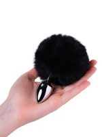 Afrodit Shop Siyah Ponponlu Anal Tıkaç - Görsel 3