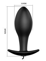 Afrodit Shop Special Anal Stimulation 12 Fonksiyon Kumandalı Titreşimli Anal Plug Tıkaç - Görsel 2