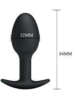 Afrodit Shop Special Anal Stimulation İçi Ağırlıklı Top Olan Anal Plug Tıkaç - Görsel 2