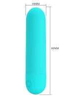 Afrodit Shop Stefan Mini Massager Bullet Vibratör Mavi - Görsel 2