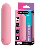 Afrodit Shop Stefan Mini Massager Bullet Vibratör Pembe