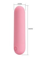 Afrodit Shop Stefan Mini Massager Bullet Vibratör Pembe - Görsel 2