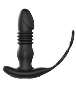 Afrodit Shop String Moon Telefon Kontrollü Titreşimli  İleri Geri Anal Plug - Görsel 2