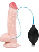 Afrodit Shop Su Fışkırtma Fonksiyonlu Gerçekçi Vantuzlu Dildo - Görsel 2