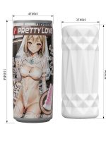 Afrodit Shop Super Soft Material 3d Stimulating Kiko Kola Kutusu Şeklinde Mastürbatör - Görsel 2