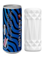 Afrodit Shop Super Soft Material 3d Stimulating Kola Kutusu Şeklinde Mastürbatör Mavi