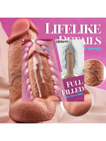 Afrodit Shop SuperLove Realistik Dual Density Dildo – 21 cm Güçlü Emme Tabanlı Vücut Dostu Silikon - Görsel 4