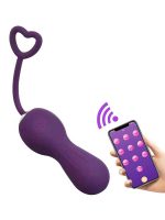 Afrodit Shop Telefon Kontrollü Mini Vibratör Mor