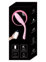 Afrodit Shop Telefon Kontrollü Şarjlı Vibratör Pembe - Görsel 3