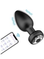 Afrodit Shop Telefon Kontrollü Titreşimli Anal plug 1