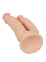 Afrodit Shop Ten Rengi 20,5 cm Çift Taraflı Dildo Model No:1075 - Görsel 3