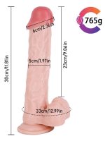 Afrodit Shop Ten Rengi 30 cm Dildo Model No:1078 - Görsel 2