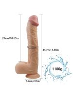 Afrodit Shop Ten Rengi 34 cm Dildo Model No:1054 - Görsel 4