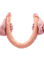 Afrodit Shop Ten Rengi 55 cm Çift Taraflı Dildo Model No:1034 - Görsel 3