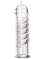 Afrodit Shop Tırtıklı Şeffaf Penis Kılıfı 15,3 cm - Görsel 5