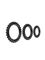 Afrodit Shop Titan 3'lü Siyah Esnek Penis Halkası Seti - Görsel 3
