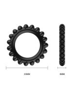 Afrodit Shop Titan 3'lü Tırtıklı Penis Halkası - Görsel 3