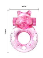 Afrodit Shop Titreşimli Penis Halkası Sweet Bear - Görsel 3
