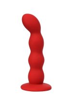 Afrodit Shop ToDo Favorite Anal Plug Silikon Kırmızı 13 cm  2,8 cm - Görsel 2