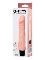 Afrodit Shop Tond Realistik Vibratör TPE Ten 20,5 cm - Görsel 2