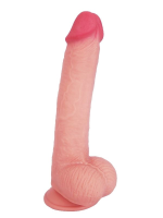 Afrodit Shop Ultra Gerçekçi 24 Cm Kıkırdaklı Dildo