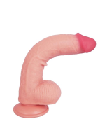 Afrodit Shop Ultra Gerçekçi 24 Cm Kıkırdaklı Dildo - Görsel 3