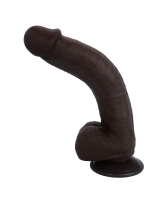 Afrodit Shop Ultra Gerçekçi 24 Cm Model2 Brown Melez Kıkırdaklı Dildo - Görsel 3