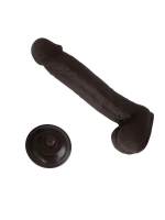 Afrodit Shop Ultra Gerçekçi 24 Cm Model2 Brown Melez Kıkırdaklı Dildo - Görsel 5