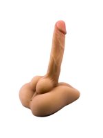Afrodit Shop Ultra Gerçekçi Büyük Penisli Anal ve Dildo Özellikli Yarım Vücut Mastürbatör