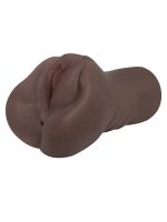 Afrodit Shop Ultra Gerçekçi Çift Girişli Suni Vajina Anal Vajinal Zenci Mastürbatör - Görsel 2