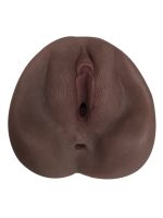 Afrodit Shop Ultra Gerçekçi Çift Girişli Suni Vajina Anal Vajinal Zenci Mastürbatör - Görsel 3