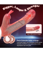 Afrodit Shop Uzaktan Kumandalı Tavşan Penis Kılıfı - Görsel 3