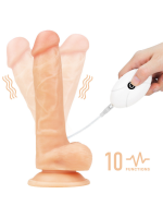 Afrodit Shop Vibrating Easy Strapon Set  7.5 İnç Belden Bağlamalı Model2 - Görsel 5