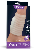 Afrodit Shop Vibrating Wave Knights Ring (Beyaz)