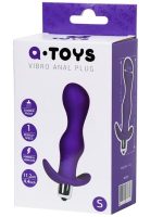 Afrodit Shop Vibro Anal Plug Mor 11,2 cm - Görsel 3