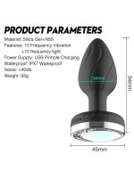 Afrodit Shop Ycxydr Telefon Kontrollü Titreşimli Anal plug - Görsel 2