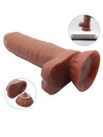 Afrodit Shop Yeni Nesil Çift Katmanlı 18,5 cm Realistik Dildo - Görsel 4