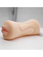 Afrodit Shop Yeni Nesil Çift Taraflı Oral Vajinal Gerçekçi Suni Vajina Mastürbatör - Görsel 3