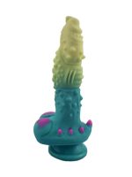 Afrodit Shop Yeşil Mavi Canavar Dildo Model 2