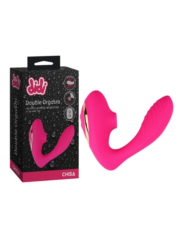 chisa-didi-double-orgasm-hava-basincli-vibrator-pembe-1028591-1 Chisa Didi Double Orgasm Hava Basınçlı Vibratör Pembe - Görsel 1