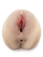 Anal ve Vajinal Çift Girişli Realistik Mastürbatör - Görsel 4