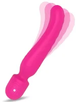 Isıtmalı Masaj Wand Çift Taraflı Vibratör 23 cm - Görsel 2